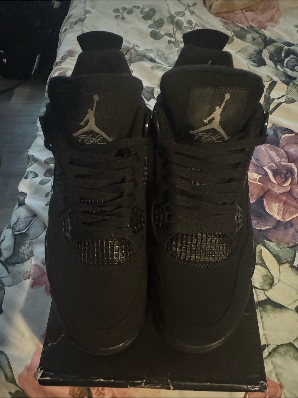 Jordan Men’s Black Retro Basketball Sneakers